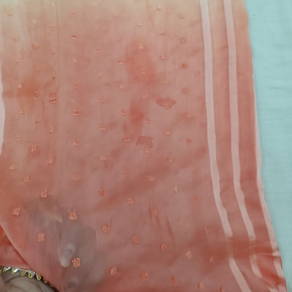 Partywear kurta plazo dupatta set - Picture 11 of 11